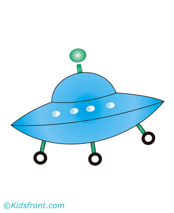 Spaceship Coloring Pages