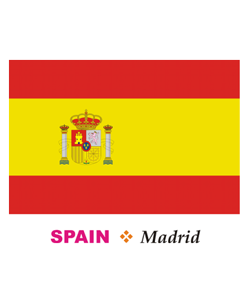 Spain Flag Coloring Pages