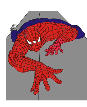 Spiderman Coloring Page 1 Coloring Pages