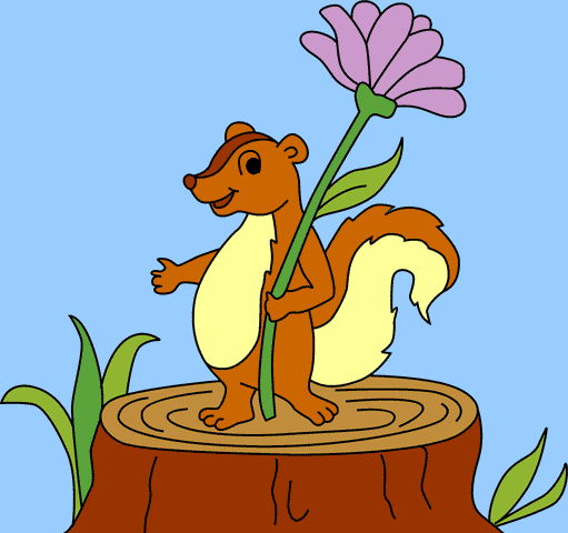 Squirrel Coloring Pages