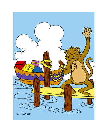 Summer Boat Coloring Pages