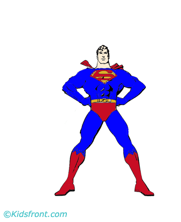 Superman Coloring Pages