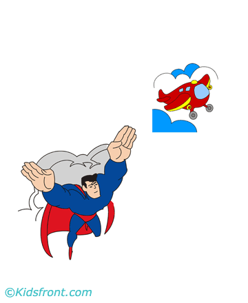 Real Superman Coloring Pages