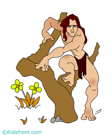 Tarzan Apes King Coloring Pages