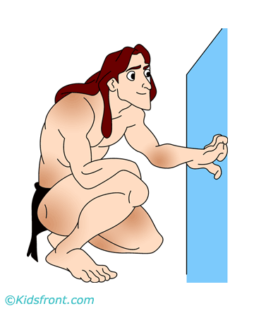 Baby Tarzan Coloring Pages