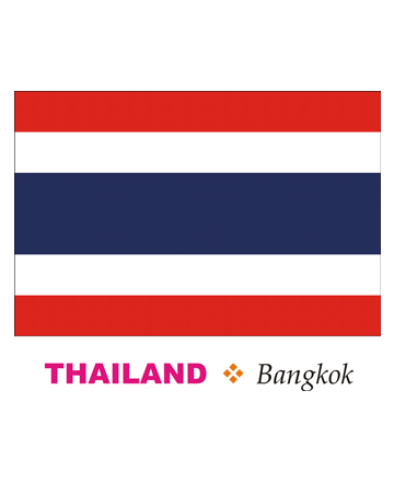 Thailand Flag Coloring Pages