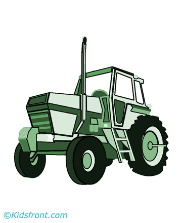 Tractor Coloring Pages