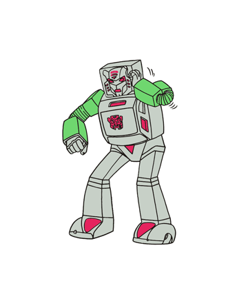 Transformers Cartoon Coloring Pages
