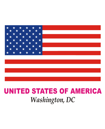 United States Of America Flag Coloring Pages