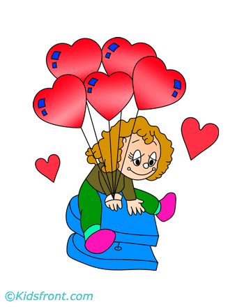 Valentine Day Coloring Pages