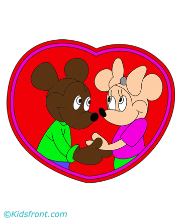 Saint Valentine Coloring Pages