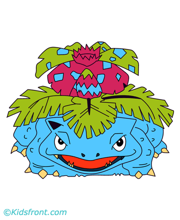 Venusaur Coloring Pages