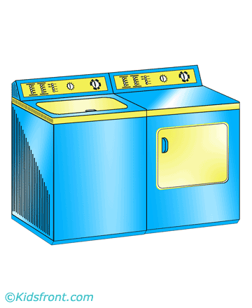 Washing Machine Coloring Pages