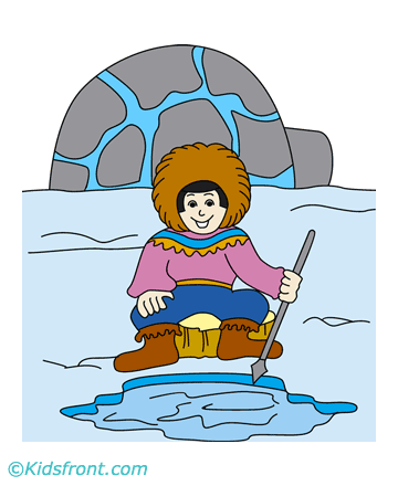 Winter Snow Coloring Pages