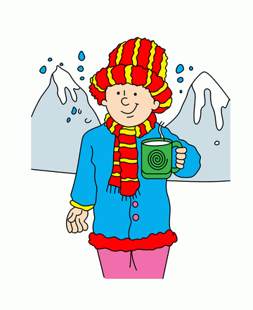 Winter Weather Coloring Pages