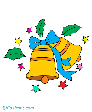 Santas Bells Coloring Pages