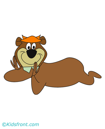 Yogi Bear Image Coloring Pages