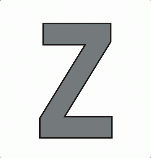 Z-26th Alphabet Coloring Pages