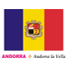 Andorra Flag Coloring Pages