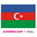 Azerbaijan Flag Coloring Pages