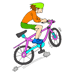 Road Bicycle Coloring Pages