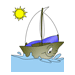 One Eyed Boat Coloring Pages