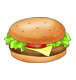 Baked Burger Coloring Pages