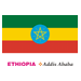 Ethiopia Flag Coloring Pages