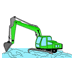 Excavator Coloring Pages