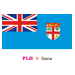 Fiji Flag Coloring Pages