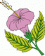 Pink-flower Coloring Pages