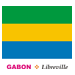 Gabon Flag Coloring Pages