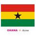 Ghana Flag Coloring Pages