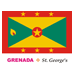 Grenada Flag Coloring Pages