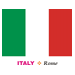 Italy Flag Coloring Pages