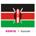 Kenya Flag Coloring Pages