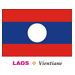 Laos Flag Coloring Pages