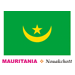 Mauritania Flag Coloring Pages