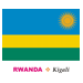Rwanda Flag Coloring Pages