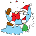 Christmas Santa Coloring Pages