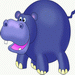 Hippopotamus drawing