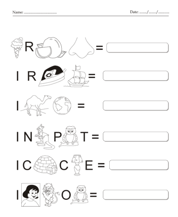 Complete The Word 9 Sheet