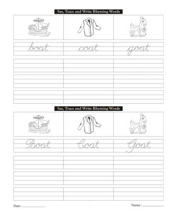 Cursive Writing Book 42 Sheet