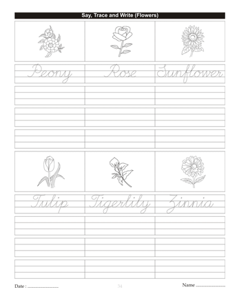 Cursive Writing Book 70 Sheet