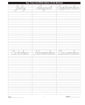 Cursive Writing Book 87 Sheet