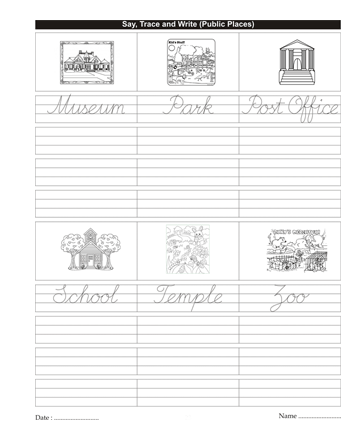 Cursive Writing Book 93 Sheet