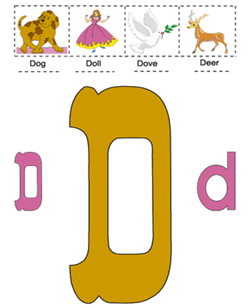 Alphabet D Sheet