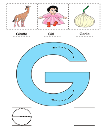 Letter G Sheet