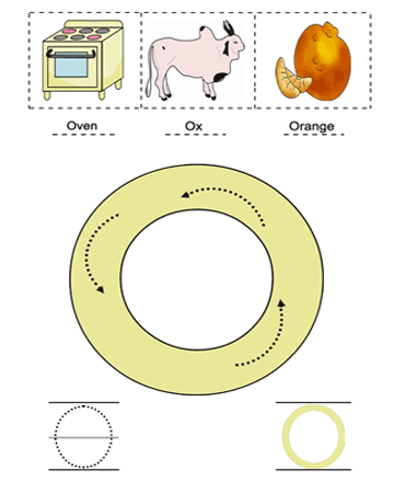 Letter O Sheet