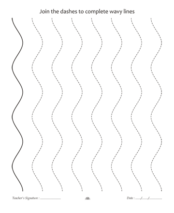 Pattern Writing 12 Sheet